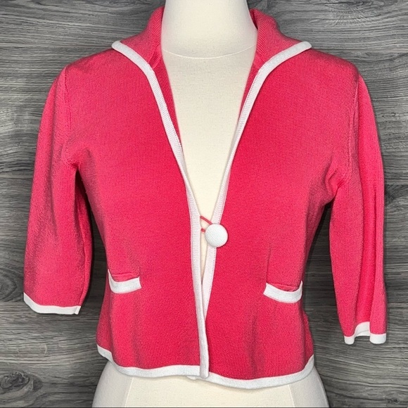 Lilly Pulitzer Sweaters - Lilly Pulitzer Pink Cardigan Size Small
